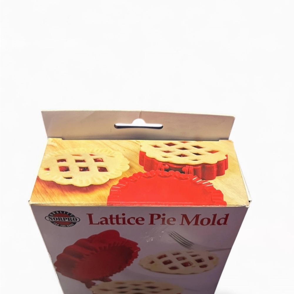 Lattice Pie Mold New in Package NORPRO - Picture 3 of 7